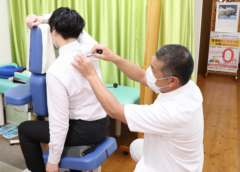 ボキボキしない！痛くない施術